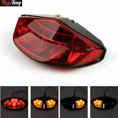 Integrated LED Tail Light Turn Signals Fits DUCATI Monster 696 795 796 1100 Red • $34.61