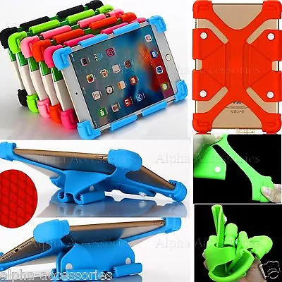 For 7  8  9  10.1  Inch Tablet Universal Kids Silicone Case Shockproof Cover PC • £6.98