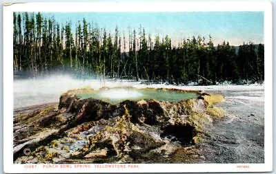 $7.43 • Buy Postcard - Punch Bowl Spring, Upper Geyser Basin, Yellowstone Park - Wyoming