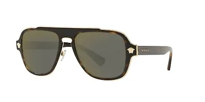 Versace Mens Tortoise/Gold Sunglasses 0VE2199 12524T 56mm • $119.99