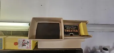 Vintage  Fisher Price Movie Viewer Theater With 7 Movie Cartridges -Works • $299