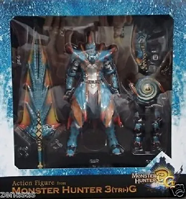 Used Capcom MONSTER HUNTER 3G Limited Lagiacrus Armor & Weapons From Japan • $97.31