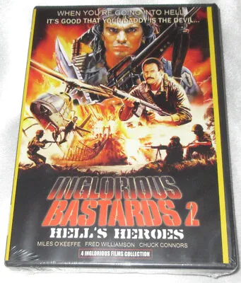 4 Inglorious Films Collection DVD W/ Inglorious Bastards 2: Hell's Heroes (New) • $8.98