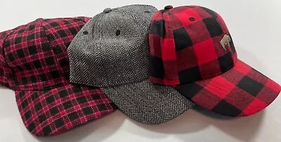 Time And Tru Baseball Cap Choice Of Herringbone Mini Check Or Buffalo Checker • $3.89