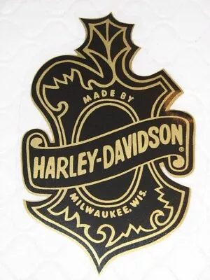 Harley Davidson Vintage Oak Leaf Window Decal 3.25  X 2.25  (inside) New • $5.49