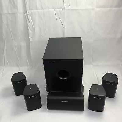 Monoprice Satellite Speakers 8247 5.1 Channel Channel Home Theater W/ Subwoofer • $109.99