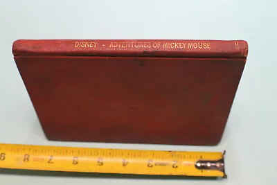 ADVENTURES Of MICKEY MOUSE 1931 RED Library WALT DISNEY  UNRESTORED Marks McKay  • $299