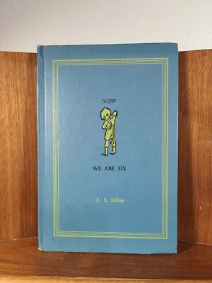 $11.25 • Buy Now We Are Six By A. A. Milne 1955 Vintage Illustrated Pooh Reader Hardcover