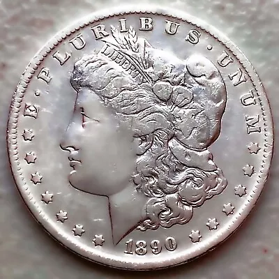 1890-o Morgan Silver Dollar 90% $1 Coin Us #b592 • $1