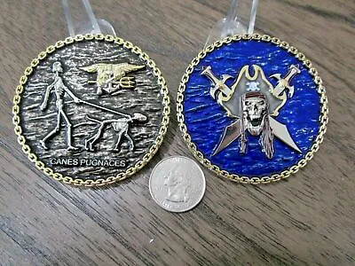 Navy Seal Team Six K9 Blue Squadron SEALS DEVGRU Challenge Coin • $20.99