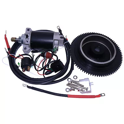 Electric Start Motor Flywheel Kit For Yamaha F15 15HP 4Stroke 66M 2001 2002 2003 • $418.95