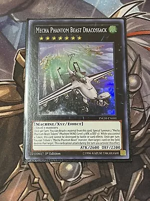 Yugioh! NM Mecha Phantom Beast Dracossack INCH-EN051 1st Edition (Super Rare) • $5.99