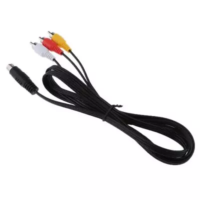 S Video 7 Pin Male To 3 RCA 3 RCA RGB Component Female Adapter Cable • £5.33