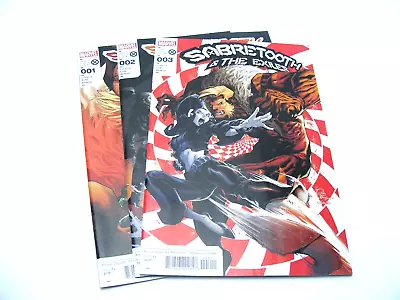 Marvel Comics X-Men Sabertooth & The Exiles 1-3 Comic Bundle Great Condition • $13.99