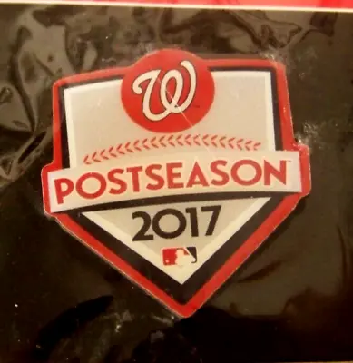 2017 Washington Nationals Postseason Pin MLB C42989 • $13