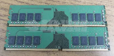 Hynix 2 X 8GB DDR4 1Rx8 PC4-2666V-U Desktop UDIMM Memory HMA81GU6JJR8N-VK • $19.99