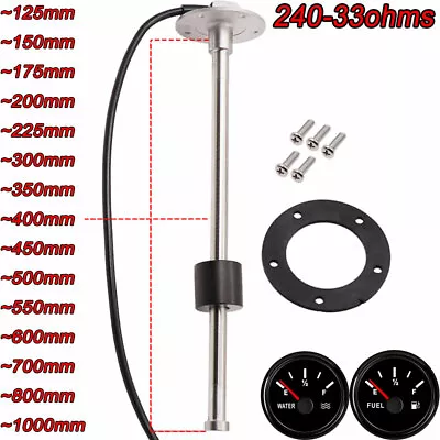 $23.82 • Buy Marine Boat RV Truck Fuel Water Tank Level Sensor Sender Sending Unit 240-33ohms