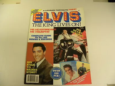 Dec 1987 Magazine Elvis The King Lives On! Special Souvenir Issue Elvis Presley • $12.99