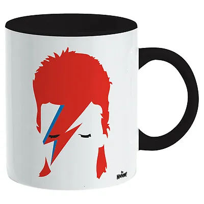 David Bowie Mug Star Man Music Gift Boxed Tea Coffee Cup Home Gift For Him Her • £6.95