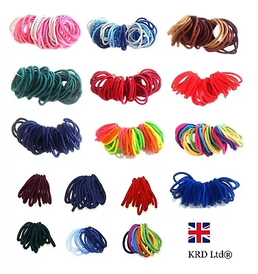 £1.48 • Buy 12 X Quality Girls Hair Elastics Bobbles Bands Ties School Ponios Thick Thin B3