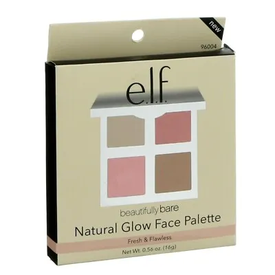 $12.90 • Buy (2-Pack) Elf Beautifully Bare Natural Glow Face Palette 96004 Fresh & Flawless