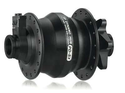 Shutter Precision (SP) Hub Dynamo (dynohub) PD-8X-110 - QR15 - ISO 6 Hole Disc • $210