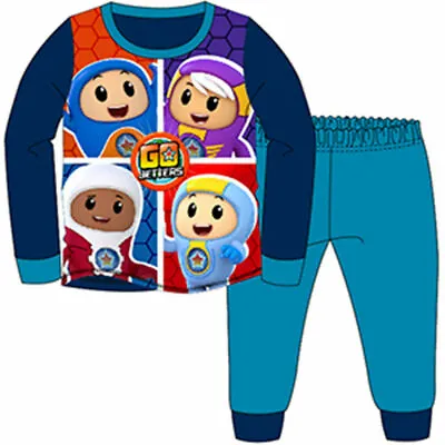 £4.50 • Buy Boys Go Jetters Character Pyjamas  Go Jetters Pjs Cotton Pyjamas