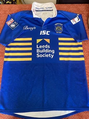 £30 • Buy Leeds Rugby League Football Club Rhinos Headingley Celebration Jersey Size XL