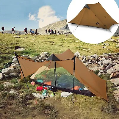 Night Cat Ultra Lightweight 2 Man Tent Wild Camping Tent Camping Equipment • $189.98