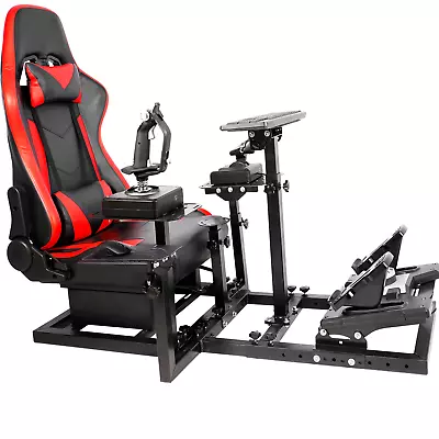 Marada Flight Simulation Cockpit With Racing Seat Fit Logitech X25 A10C T16000 • £349.99