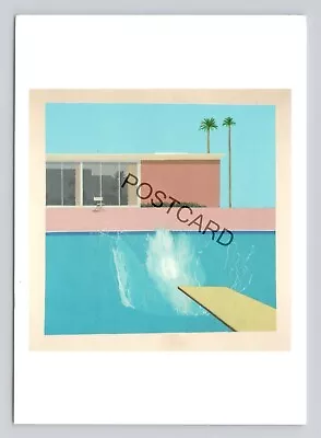 Postcard (P7) Art A Bigger Splash 1967 By David Hockney Used/Written • £5.99