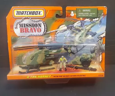 1999 Matchbox Vhtf Mission Bravo A-tak Hornet With Action Figure • $19.99