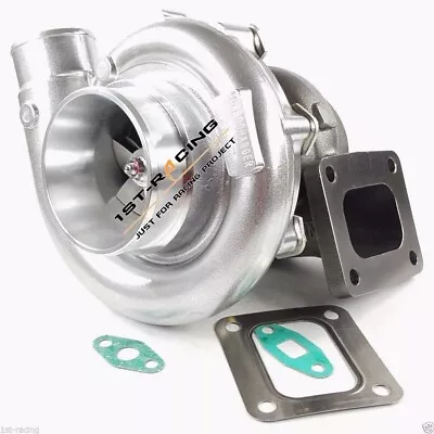 T76 T4 Turb 96 A/R Comp .80 A/R Oil Cold 1000+ HP Turbo TurboCharger For V6 V8 • $235