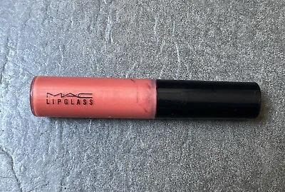 Genuine MAC Lipglass Lip Gloss Eclectic Edge Warm Orange Pink New UK Seller • £10.99