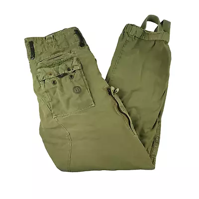 G Star Raw Pants 32x32 Mens Army Patton Belt Loose Cargo Militaria Tapered Loose • $56.90