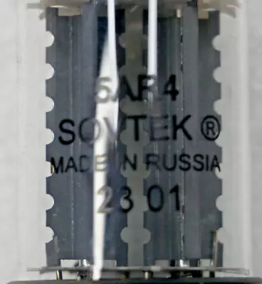 5ar4 Rectifier Tube Sovtek Tested Excellent On Hickok 600a  No Reserve • $12