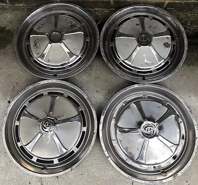 Leyland. Austin Kimberley. HUBCAPS X 4..14”..WHEEL COVERS • $95