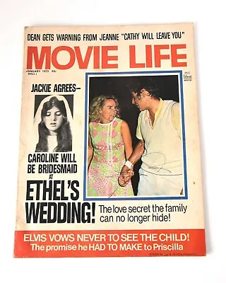 $4.99 • Buy Movie Life- Elvis Presley, Sophia Loren, Dean- January 1973, Magazine. 