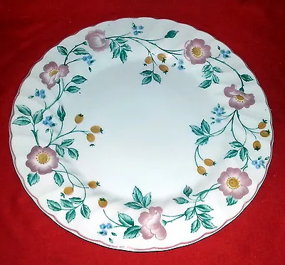 $2.52 • Buy Briar Rose By CHURCHILL Staffordshire England - Dinner Plate - 9 3/4  Dia.