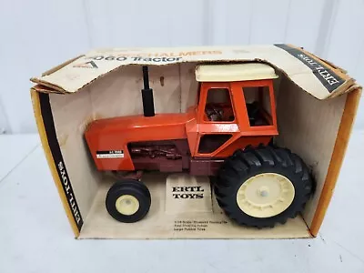 Vintage Original 1/16 Ertl Allis Chalmers 7060 Toy Tractor In Box Maroon Belly  • $379.99