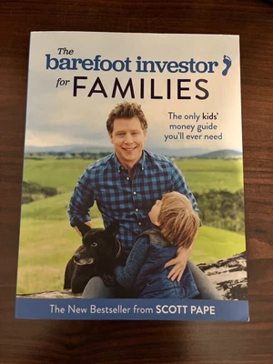 $16 • Buy The Barefoot Investor For Families Novel Book By Scott Pape Kids Money Guide