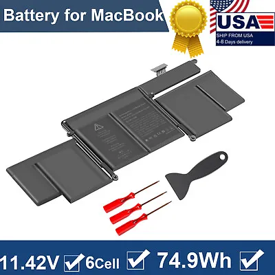 Replace A1582 Battery For MacBook Pro 13'' A1502 Late 2013 Mid 2014 Early 2015 • $35.29