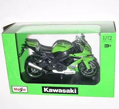Maisto - KAWASAKI NINJA ZX-10R - Motorcycle Model Scale 1:12 • £24.99