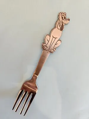 Vintage Walt Disney PLUTO Fork Bonny Stainless Steel Japan 5.5  • $12.98