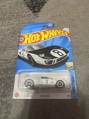 Hot Wheels Ford GT40 White #12 12/250 - 2024 Factory Fresh Brand New • $3.50