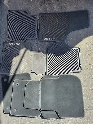 2011-2018 VW Volkswagen Jetta Sedan Monster Floor Mats Set  Of 8 GENUINE  • $75