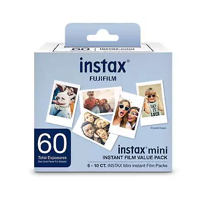 Fujifilm Instax Mini Instant Film Camera Film Take Pictures 60 Exposures • $37.65