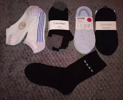 £19.99 • Buy CALVIN KLEIN ELLE DKNY Ladies Socks Part Of Sets Bundle Size UK 3-5 New