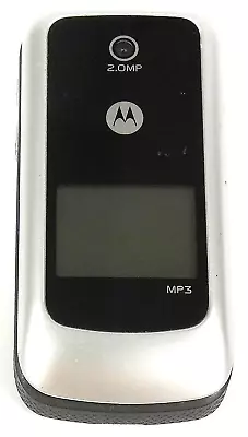 Motorola W Series W418G - Black And Silver ( TracFone ) Flip Phone - No Back • $8.49