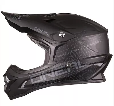 Oneal Series 3 Motocross MX Helmet Flat Black - Youth • $129.95